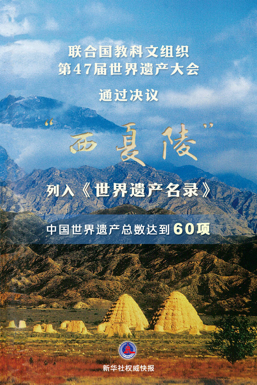 瑞典足球联赛_新华鲜报｜第60项瑞典足球联赛！“西夏陵”列入《世界遗产名录》