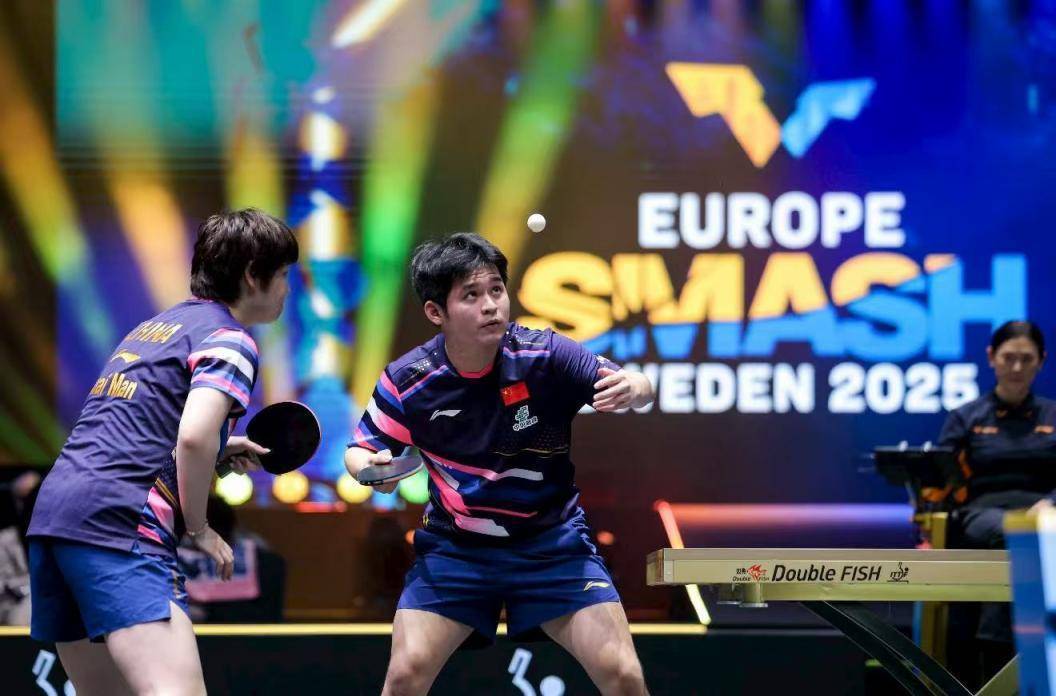 皇冠球網怎么做代理_林诗栋双线作战均终结“黑马” 混双携蒯曼进决赛