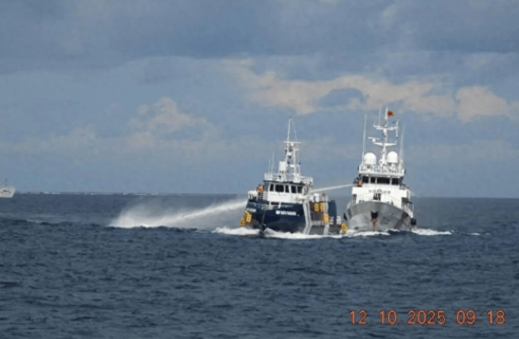 皇冠信用网代理注册_南海爆发激烈对峙皇冠信用网代理注册，菲方主力舰高速飙船，迎头撞上中国海警艇