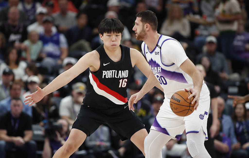 皇冠信用盘账号申请_杨瀚森2分0板2犯霍乐迪27+8 开拓者险胜爵士