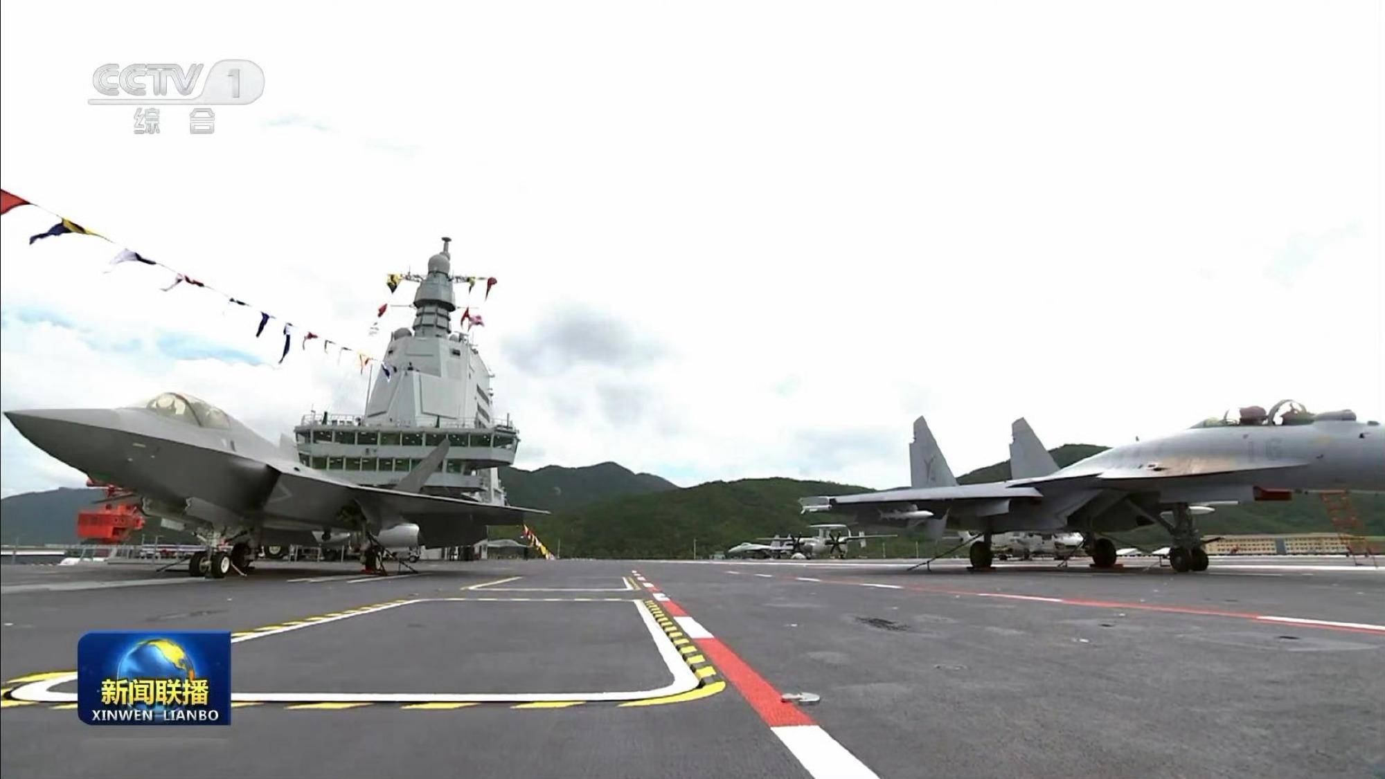 皇冠信用网开户_时速200公里急刹车！福建舰服役后第一餐：烤羊排皇冠信用网开户，大虾，红烧肉